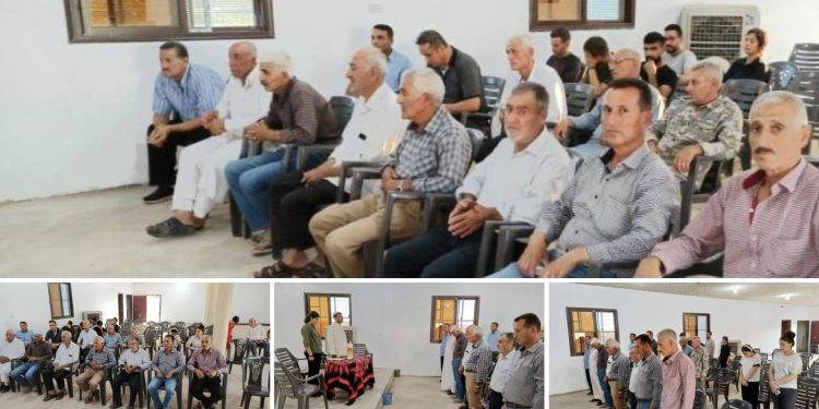 Tevgera Ciwanên Şoreşger li Dêrîkê ji gel re civîn li darxistin