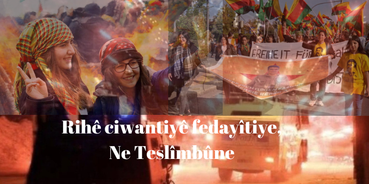 Rihê ciwantiyê fedayîtiye, Ne Teslîmbûne