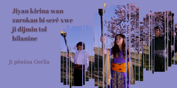 Ji pênûsa Gerîla – Jiyan kirina wan zarokan bi serê xwe ji dijmin tol hilanîne