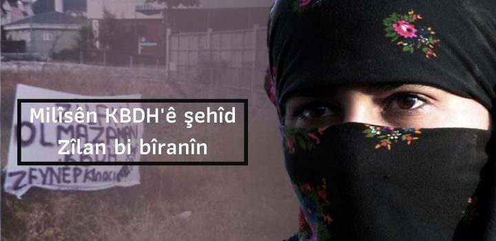 Milîsên KBDH’ê şehîd Zîlan bi bîranîn