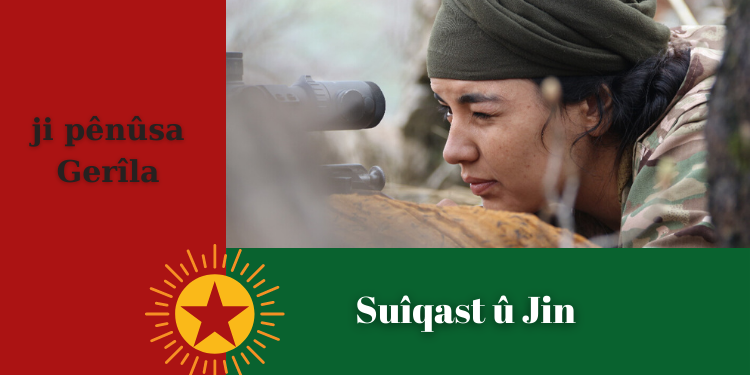 ji pênûsa Gerîla – Suîqast û Jin