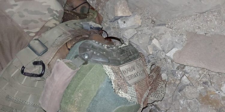 Wêneyê cenazeyê dagirkerê artêşa Tirk Nacî Kaygisiz