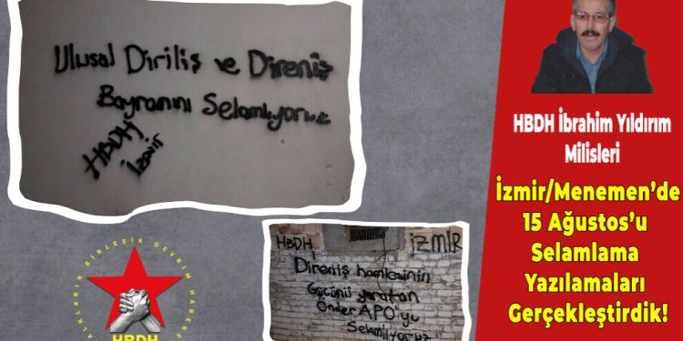 HBDH: Em çalakiya xwe ya li Bursayê tînin bîra faşîzmê!