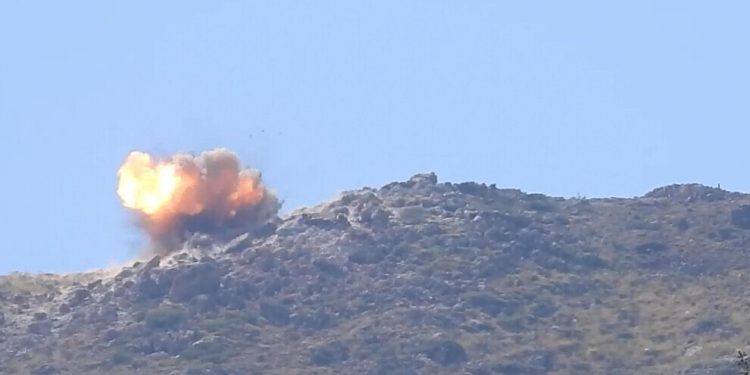 Dîmenê bikaranîna bombeya nukleerî a taktîkî li dijî gerîla hate weşandin