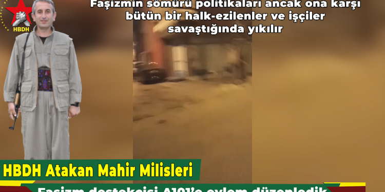 Ji milîsên Atakan Mahîr ên HBDH’ê çalakî