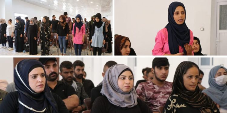 Ciwanên Reqayê di çarçoveya Şerê Gelê Şoreşgerî de civînek li darxistin