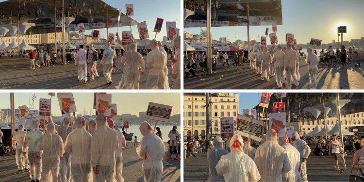 Li Mersîlaya bikaranîna çekên kîmyawî hate şermezar kirin