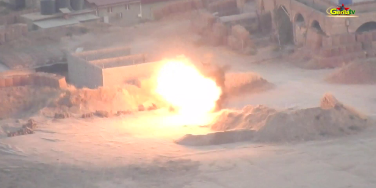 Gerîla TV dîmenê çalakiya Bamernê parve kir