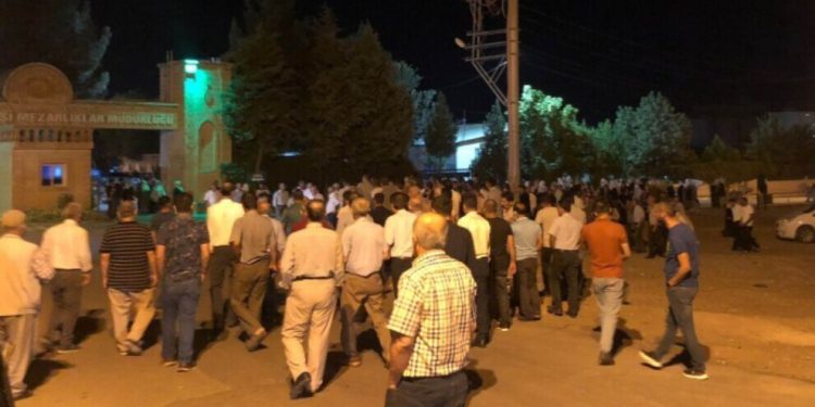 Gerîlayên ku li Wanê şehîd bibûn hatin veşartin