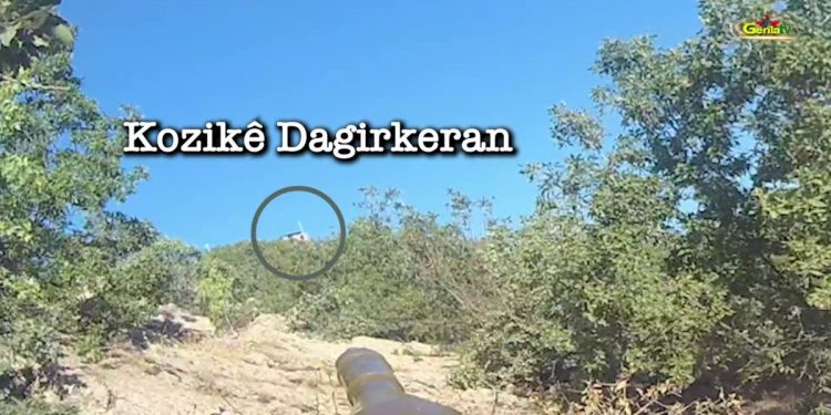 Gerîla TV dîmena çalakiya cezakirina 2 dagirkeran weşand