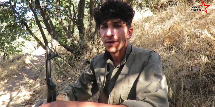 Ciwanek ji Başurê Kurdistanê tevlê nava refên gerîla bû