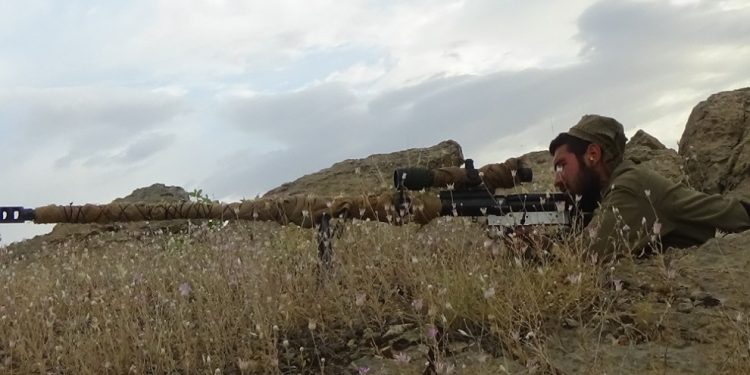 Gerîla helîkpotereke Skorsky xist