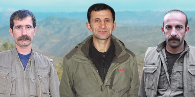 Nasnameya sê gerîlayên azadiyê hate eşkere kirin