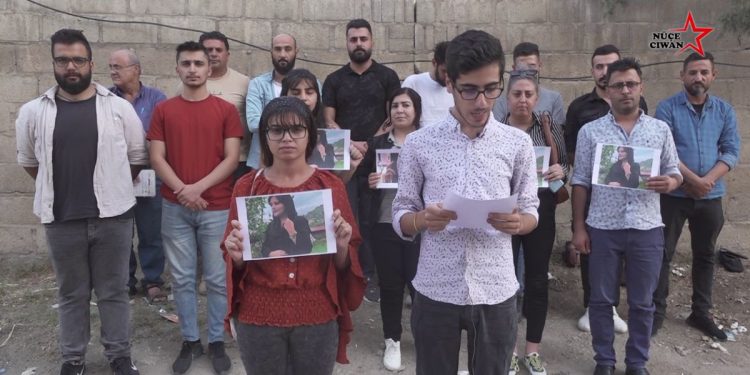 Encûmena Ciwanên Kurd ên Rojavayê Kurdistanê piştgiriya xwe ya bi ciwanên Rojhilat re pişterast kirin