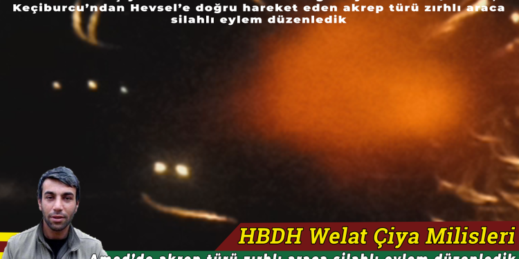 Milîsên Welat Çiya derb li polîsên faşîst xistin