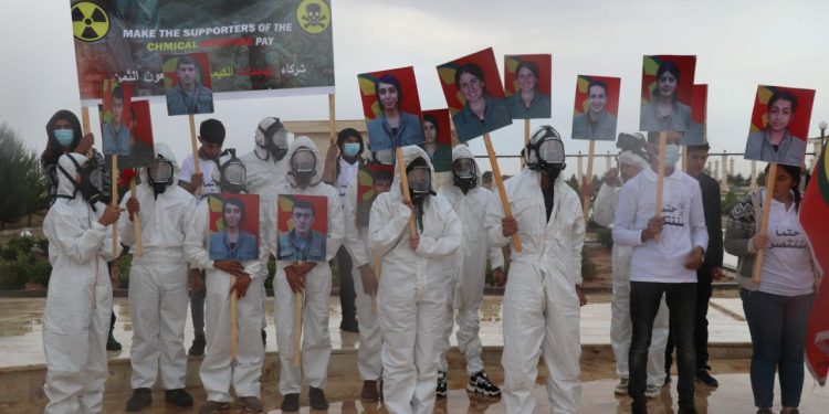 Ciwanên Reqayê banga tolhildanê kirin