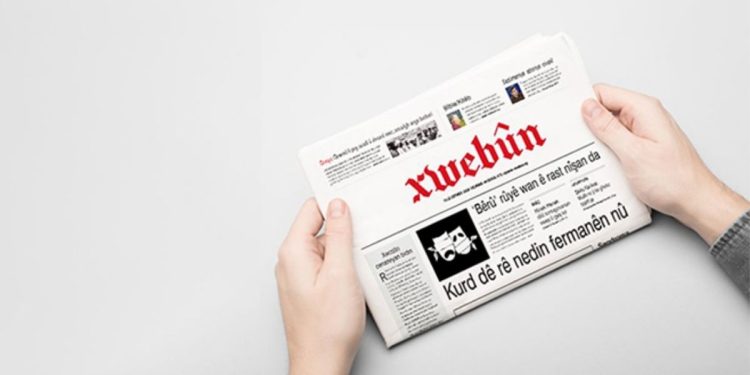 Rojnameya Xwebûn ji aliyê polîsên faşîst ve hate asteng kirin