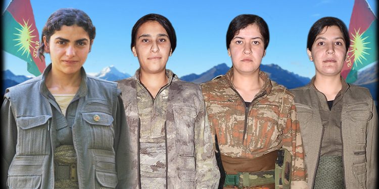 HPG’ê 4 şehîd bi rêzdarî bi bîr anî