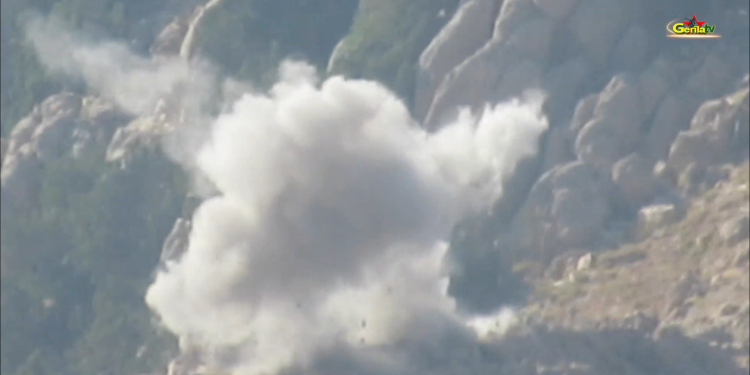 Gerîla TV: çalakiya li Botanê 6 dagirker hatin cezakirin