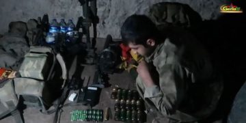 Gerîla Tv dîmenê çalakiya desteserkirina alavên leşkerî weşand