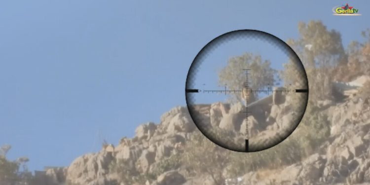 Gerîla TV dîmenê çalakiyeke sûîqestê ya li Qada Berxwedanê ya Girê Amediyê weşand