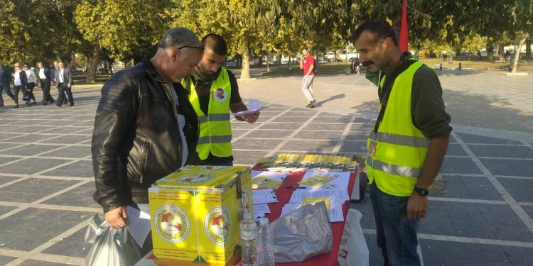 Stanta TCŞ’ê ya li Selanîkê didome
