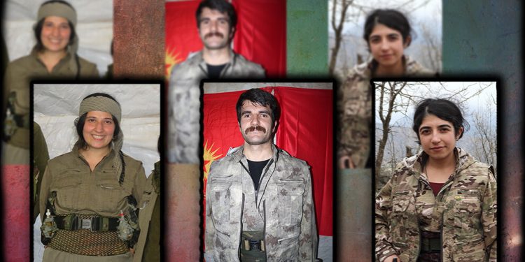 HPG’ê 3 şehîd bi rêzdarî bi bîr anî
