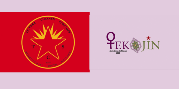 Ciwanên Şoreşger û Jinên Ciwan ên Têkoşer banga tevlêbûna meşa Dusseldorfê kir