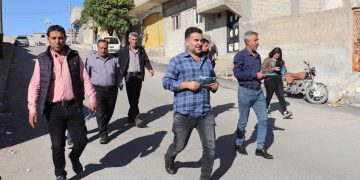 Ciwanan li Kobanê li dijî êrișên çekên kîmyaw belavok belav kirin