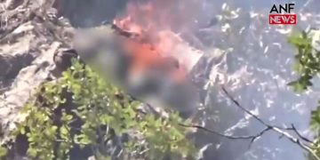 Artêşa Tirk leşkerên xwe bi vî rengî şewitand