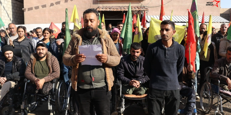 Ciwanên Hesekê hember êrişên dagirkeriye daxuyanî dan û bangawaziya tevlîbûna nava rêfên QSD kirin