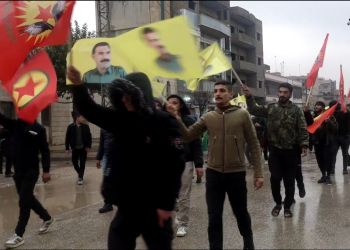 Ciwanên Qamişlo ji bo tecrîta li ser Rêber Apo daketin qadan