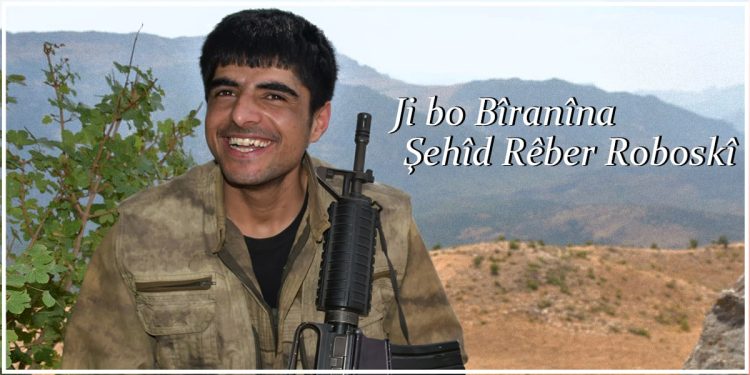 Bi armanca serkeftinê li Zap şer kir – Şehîd Rêber Roboskî