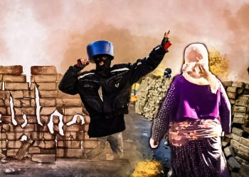 Meşaleya azadiyê di destê jin û ciwanan de ye