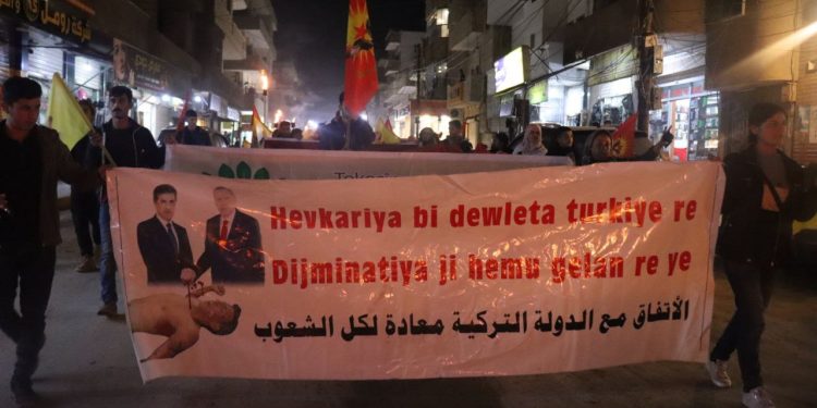 Ciwanan li Hesekê êrîşên dagirkeriyê şermezar kirin