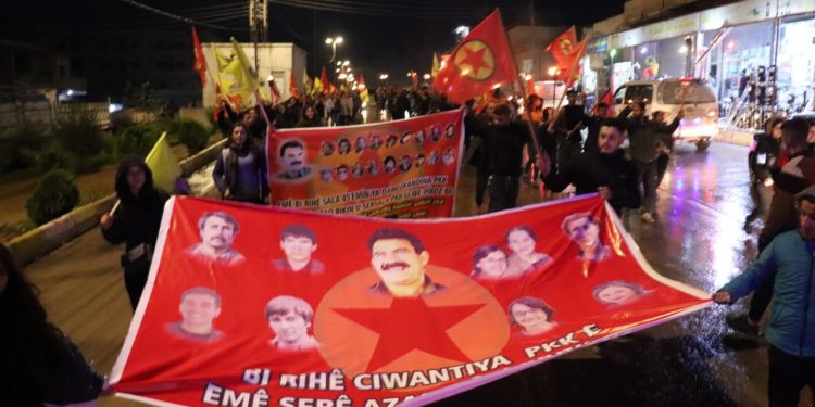 Ciwanên Kobanê salvegera PKK’ê pîrozkirin
