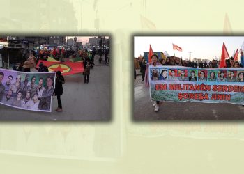 Ciwanên Qamişlo û Kobanî li dijî çekên kîmyawî daketin qadan