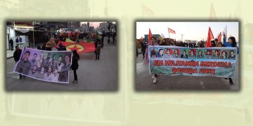 Ciwanên Qamişlo û Kobanî li dijî çekên kîmyawî daketin qadan