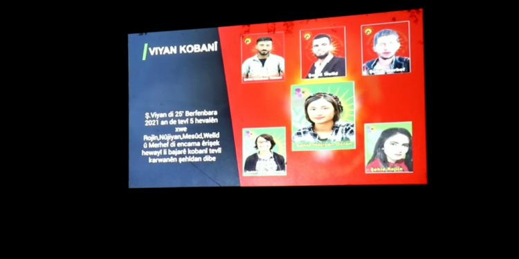 Ciwanên Herêma Firatê hevalên xwe yên şehîd bi bîr anîn