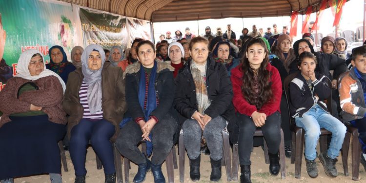 Bi şiyara ”Ciwan Fedaiyên Rêber Apo ne” li Şehba konek hat vekirin