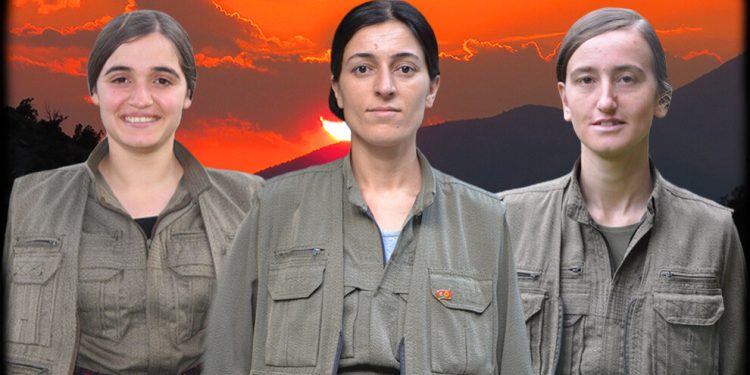 HPGʹê nasnameyên 3 gerîlayên jin eşkere kir ku sala 2021 şehîd bûne