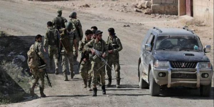 Hêzên dewleta Tirk a dagirker li Cindirêsê 2 kesan revand