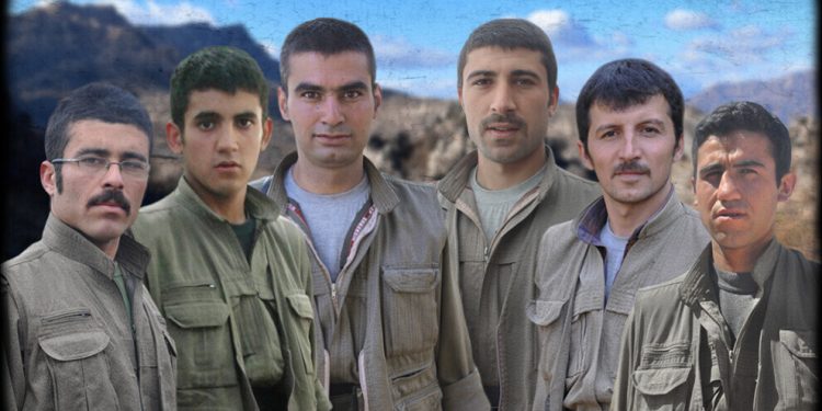 HPG’ê 6 gerîlayên sala 2017’an şehîd bûn, bi rêzdarî bi bîr anî
