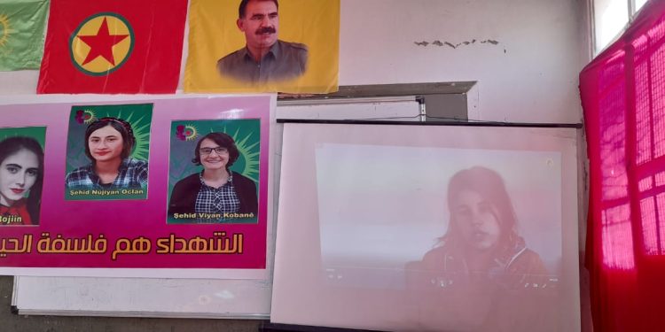 Jinên Ciwan li Reqayê hevalên xwe yên şehîd bi bîr anîn