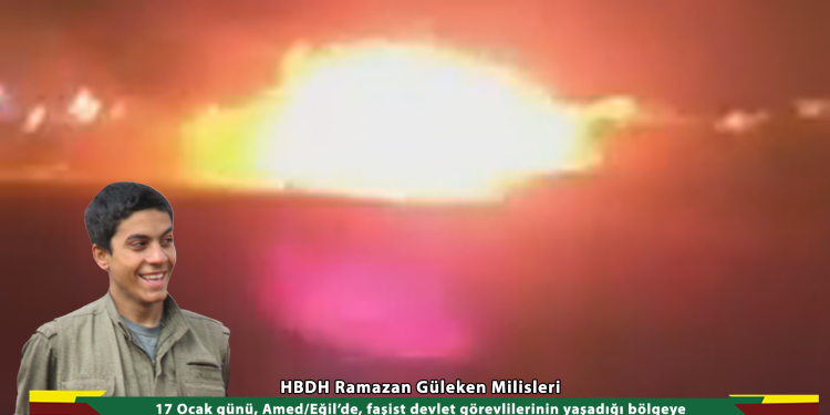 Milîsên Ramazan Guleken ên HBDH: “Me xeta elektrîkê ya ku elektrîk dibir ji herêma wezîfedarên faşist xist”