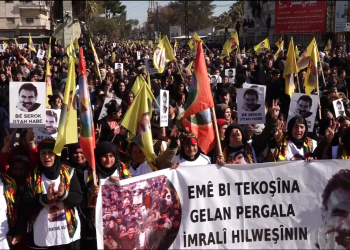 Bi deh hezaran ciwan û gel komploya navnetewî şermezar kirin