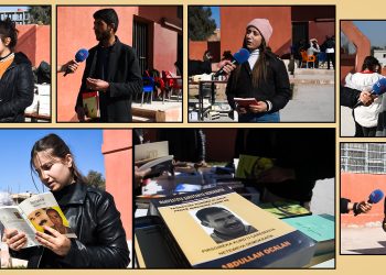 Bi Pêşengtiya Tevgera Xwendekaran li Hesekê pêşengeh a pirtûkan hat lidarxistin