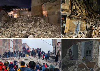 Erdhêj li Bakûr Kurdistan û Suriyeyê gelek avahî hilweşand – hat nûkirin