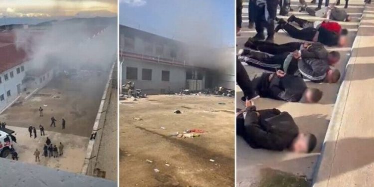 Li girtîgeha Hatayê ji ber îsyan 3 girtî hatin kuştin