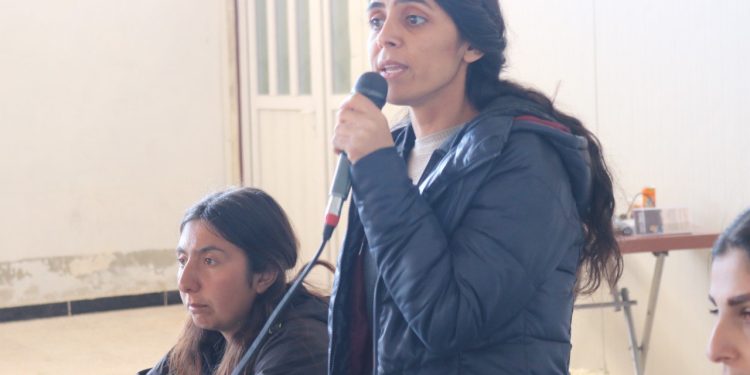 Yekemîn konferensa Yekîtiya jinên ciwan ji bo Rêber APO hat li darxistin